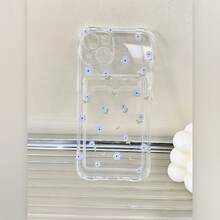 Funda de teléfono transparente Xiaolan Flower 7/8 Plus, totalmente transparente, anti-caída, suave con una sensación minimalista de alta gama, adecuada para iPhone 14 Pro Max, 13, XS Max para parejas, nueva 12 Pro anti-caída, XR esmerilada, 11 unisex, 13 cobertura completa, 15 Pro suave, 15 funda protectora. Una funda de teléfono de cuerpo completo ofrece protección superior para tu teléfono. - 1 pieza - Ver 6
