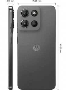 Motorola Moto G15 Smartphone 256GB\12GB (4GB RAM+8GB Ram Boost) And 50MP Camera With AI And Night Vision 5200 MAh Battery 6.7" FHD+ Screen - 灰色 - 查看 2