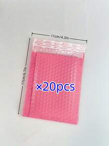 10 件/套粉色聚乙烯气泡邮件袋、自粘运输袋、用于运输、邮寄和包装的防水衬垫信封；生日礼物、牛皮纸袋、一岁生日、圣诞节、圣诞礼物、圣诞礼品袋、大号圣诞盒、粉色圣诞包装纸、小号礼品盒、母亲节、伴娘礼物、毕业礼物、生日礼物、结婚礼物、生日、新娘、婚礼