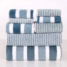 Towel & Bath Towel Sets - Green - View 5
