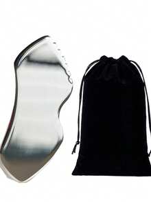 1 pezzo/2 pezzi Tavoletta Gua Sha a forma di cuore spessa + Tavoletta Gua Sha per le labbra, stimola i punti di agopuntura, allevia la stanchezza, allunga i tendini, raschietto Gua Sha, spatola per maschere facciali, cucchiaio per raschiatura, dimagrimento, massaggio facciale e dorsale, oli essenziali, set per salone di bellezza Gua Sha, tavoletta per massaggio di medicina tradizionale cinese, portatile, accessori per il trucco + sacchetto con cordoncino