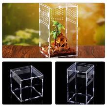 Acrylic Reptile Breeding Box Insect Landscaping Feeding Box For Spider Lizard - Clear - View 7