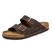 Birkenstock Unisex Arizona Sandals Soft Footbed - 哈瓦那油棕 - 查看 1