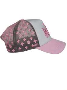 Gorra Rude Awakenings La La La Pink Limitada Ajustable Diseño Liso y Elegante Accesorio Versátil gorra edición limitada Rude Awakenings La La La rosa ajustable diseño liso elegante accesorio versátil moda casual street style sombrero trendy - Rosa - Ver 3