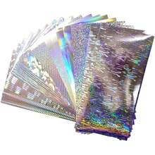 18Pcs Reflective Fishes Scale Stickers Holographics Adhesive Film Flashing Lure Tape Hard Baits Lure Stickers Lure - 1 - View 7