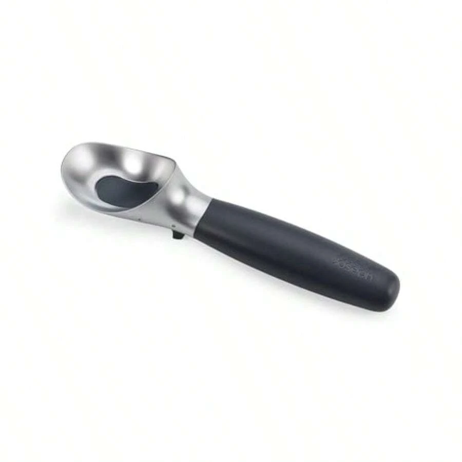 Joseph Joseph Elevate Ice Cream Scoop With Easy Trigger Release And Integrated Tool Rest For Improved Hygiene Non-Slip Handle Design Ideal For Kitchen Use And Dessert Serving - than đá - Xem 1