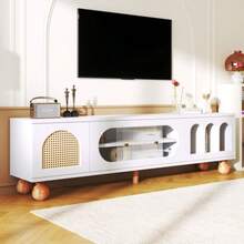 Television Stands & Entertainment Centers - White - View 4