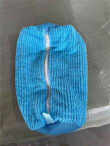 1 Stück wiederverwendbarer Schuh-Waschbeutel - geeignet für Sportschuhe, Mesh-Schuhe, faule Haushaltsschuhe, Multifunktions-Fleckenentfernung, Anti-Verformung, schnelle Waschung, Wäschemaschinenkleidungspflege-Beutel, Wäschesäcke - Verschiedenfarbig - Übersicht 10