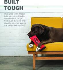 Outward Hound Firehose Fetch Dog Toy, Large - Đỏ - Xem 4