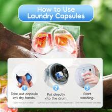 四季洗衣凝珠 450克 15克*30颗 粉色（夏季）/蓝色（冬季），轻松去除顽固污渍 - 彩色 - 查看 4