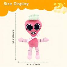 Dandy's World Fantasy Theme Plush Doll Series - Limited Edition Art Doll Collection, Christmas Tree Decoration/Thanksgiving Table Decoration, Soft Material With Personification Design, Exclusive Gift For Adult Collectors And Enthusiasts - 紅色 - 查看 5