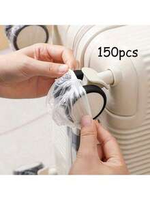 50/80/100/150pcs Suitcase Wheel Dust Cover, Luggage Wheel Protector, Travel Suitcase Office Chair Caster Elastic Cover