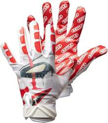 Battle Sports Back Of Hand Wide Receiver Football Gloves, Ultra-Tack Sticky & Grip, No Slip - Adult & Youth - Chú hề - Xem 2