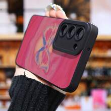 Funda de Teléfono con Diseño de Mariposa Rosa para Samsung Galaxy S25 Ultra/S24 PLUS/S23+/S22/S21 Series, Características de Absorción de Impactos, Antideslizante, Ligera, Hecha de TPU de Alta Calidad - Colores mixtos - Ver 7