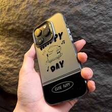 Adorable Funda de Silicona con Correa para iPhone 7/8 Plus, XR/XS Max, Serie 11, Serie 12, Serie 13, Serie 14, Serie 15 - Diseño de Caricatura - Funda Compatible con Carga Inalámbrica - Colores mixtos - Ver 6