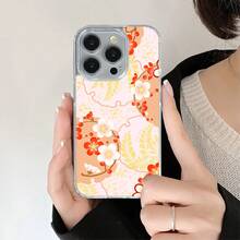 Funda Magnética Transparente para Teléfono Compatible con Apple  Serie 11/12/13/14/15/16/17 Protectora a Prueba de Golpes Resistente a Arañazos Patrón Duradero - Colores mixtos - Ver 2