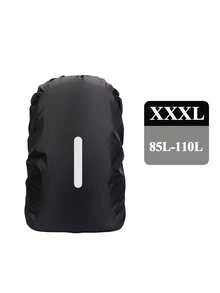 1件装尼龙银涂层户外旅行防水反光背包防雨罩,防水防尘罩,适用于户外徒步背包、行李箱。 - 彩色 - 查看 6