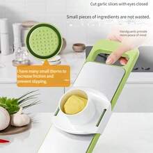 A Set Of 6 Multi-Functional Stainless Steel Shredders For Home Kitchens, Capable Of Shredding Vegetables, Cucumbers, Potatoes, And Other Vegetables. A Christmas And Thanksgiving Gift,Kitchen Accessories,Kitchen,Cooking Utensils,Household Items,Mother's Day,Mom,Mother's Day Gift,Flower,Jewelry,Mother's Day Decorations,Mother's Day Party Supplies,Women,Pink,Gift Set - 6件一套 - 查看 5