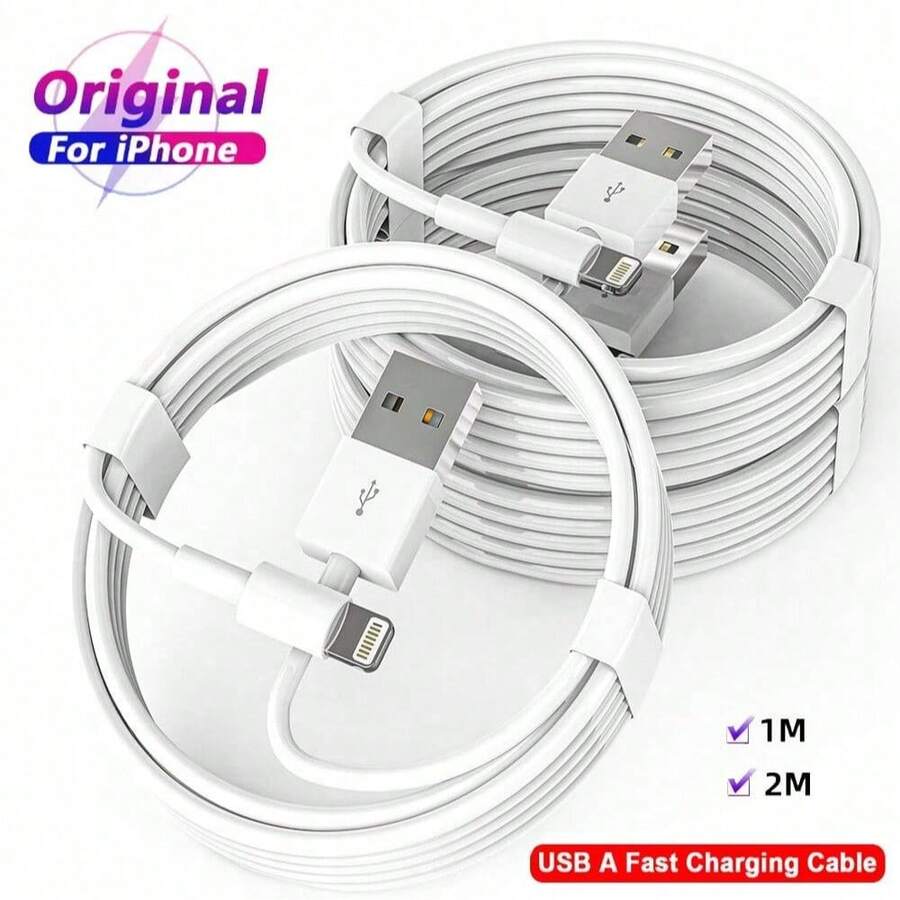 1-3pcs USB Fast Charging Cable, PD 20W Quick Charge Data Cable, 3.3FT 100CM / 6.6FT 200CM USB Data Charging Cable Charging Accessories, Compatible With IPhone 14 Pro Max/14 Pro/14/13 Pro Max/13 Pro/13/12/11/XS/X/XS Max