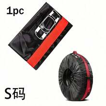 4pcs Car Tire Storage Bags, Easy To Move And Prevent Tire Aging, Heavy Duty Spare Tire Cover - UV Protection, With Adjustable Cord And Reflective Strips, Fits All Vehicle Sizes Truck, SUV, Sedan, Spare Tire Accessories, Car And Snow Tires, Tire Protector, Diameter 25.9-31.5 Inches (66-80cm) - Red - View 15
