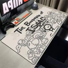 1/6 PCS The Binding Of Isaac 2XL Mousepad, Gamer Anti-Slip Mat, Mousepad, Computer Accessories, Desk Mat, Gaming Keyboard And Mouse Pad, Keyboard Pad, Desktop Mat, Computer Mouse Pad, Office Supplies - Multicolor - View 11