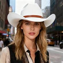 Women Beret Hats - White - View 1