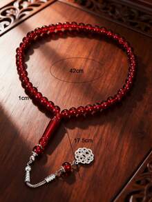 1 pieza Pulsera de cuentas de rosario vintage, para accesorios de rezo y adoración - Con cuentas A - Ver 5