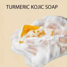 Lemon Turmeric Soap Bar,Turmeric Soap Bar For Face & Body,Deep Cleansing Moisturizing,Turm-Eric Handmade Soap For All Skin Types - 黃色 - 查看 6