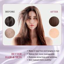 1个桑蚕丝枕套，礼盒包装，透气柔软舒适，凉爽透气，优质信封式枕套，四季皆宜，优雅女士礼品，适用于卧室、沙发、宿舍、家居装饰 - 紫色 - 查看 9