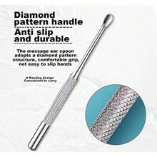 Ear Wax Removal Kit, 5 Pcs Stainless Metal Earwax Removal Adults With Ear Spoon Spring, Ear Cleaning Reusable - bộ 5 - Xem 7