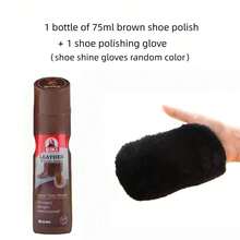 Neutral Brown-Black Leather Care And Cleaning Liquid Shoe Polish, Black Shoe Polish, Comes With A Shoe Polishing Cloth, For Cleaning Women's Shoes, Caring For Men's Shoes, And Refurbishing Leather Shoes, Perfect As A Birthday Or Holiday Gift For Family And Friends.,Shoe,Spring Summer Picks,Brides Maid Gifts,Room,Bedroom Decor,Beach,Travel,For Men,For Women,Vacation - Multicolor - View 17