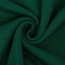 Jersey de cuello redondo a rayas para hombres, suéter de punto fino con contraste - Verde - Ver 5