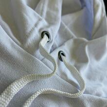 Printed  Hoodie | "So Many Books, So Little Time" Vintage - White - View 6