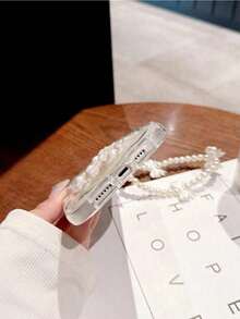 Minimalist Bow Cute Phone Case,Creative Ladies Design, Soft Protective Cover,Without Pendant Attachments - 白色 - 查看 6