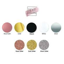 1 pieza Caja de anillo de terciopelo hexagonal personalizada, caja de anillo de boda y compromiso personalizada de una/dos ranuras, elegante caja de almacenamiento de anillos estilo retro, regalo de boda, regalo del Día de San Valentín - Multicolor - Ver 8