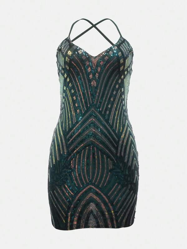 1 Vestito Con Paillettes