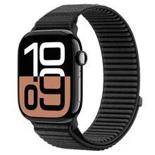 1pc Stretchy Nylon Braided Strap Compatible With Apple Watch Band Women/Men 40mm 42mm 41mm 38mm 44mm 46mm 45mm 49mm,Elastic Fabric Sport Solo Loop Bracelet Wristband Compatible With IWatch Bands Series 10/9/8/7/6 5/4/3/SE/2nd Generation/Ultra/2 Smartwatch Accessories