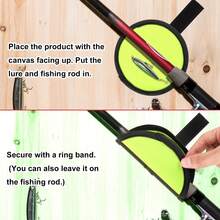 4/6pcs Lure Wrap, 5.9 Inch Fishing Lure Covers Bait Gloves Fish Hook Storage Protectors Pole Sleeve Guard To Keep Fishermen Fishing For Fishing Rod - Multicolor - View 4