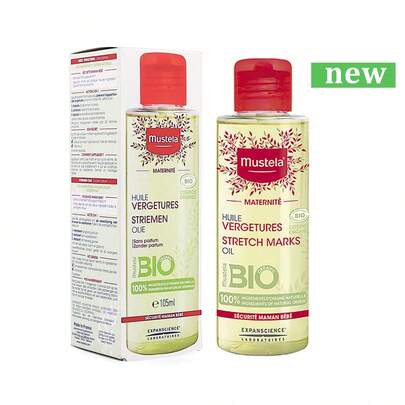 Mustela Maternite 妊娠纹预防油 105 毫升，孕期专用，孕妇适用，护肤，妊娠纹预防护理，保湿，快速吸收精华液，女性适用