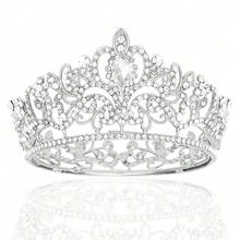CIEHER Silver Small Tiara Cake Topper Mini Crown Princess Tiara Birthday Crown Wedding Cake Decoration For Wedding Birthday Party Cake{Inchcolor_nameinch:InchSilverinch} - Silver - 查看 1