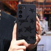 Funda adecuada para teléfonos de la serie  Galaxy S24 Ultra/S23+/S22/S21, a prueba de golpes, antideslizante, ligera, diseño de nueva  de moda, marco de TPU de alta calidad, funda protectora suave de cobertura completa. - Colores mixtos - Ver 3