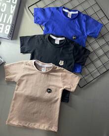 Kit 3 Camisas Manga Curta Infantil Menino