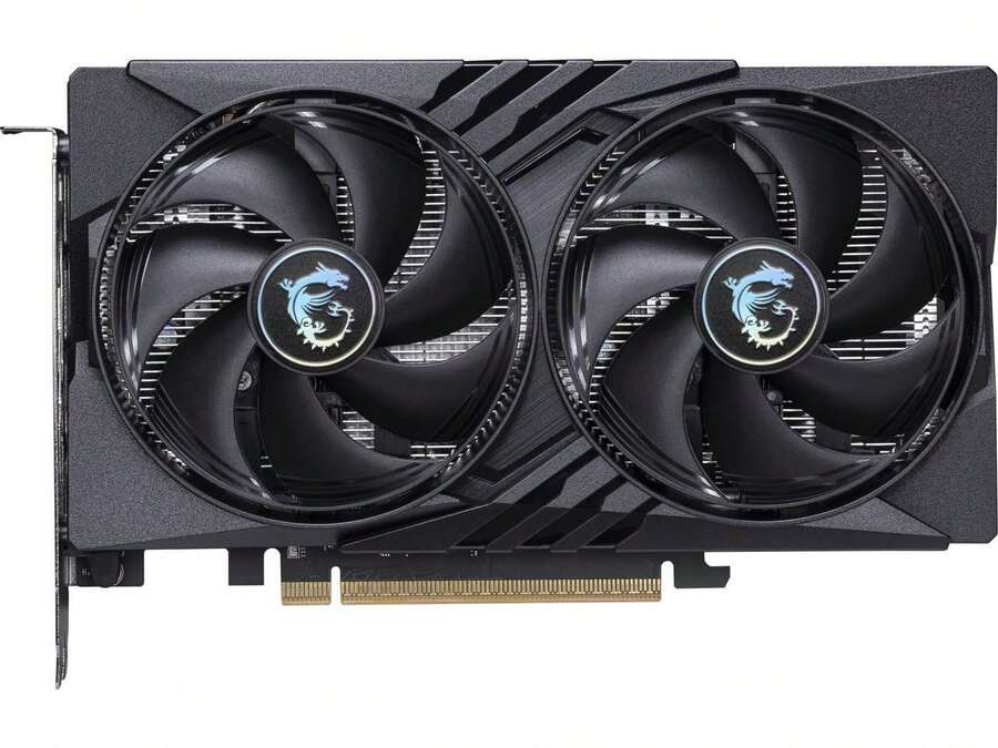MSI Gaming GeForce RTX 5050 8GB GDDR6 PCI Express 5.0 Graphics Card RTX 5050 8G GAMING OC - Black - View 1