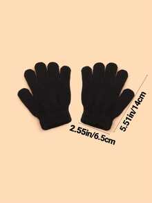 6 Paar Baby Einfarbige Gestrickte Fäustlinge Set, modisch einfach vielseitig unisex Baby Fingerlose Handschuhe, weich bequem atmungsaktiv, geeignet für tägliches Kombinieren, zum Warmhalten im Herbst/Winter, toll als Geschenk zu Thanksgiving, Weihnachten, Geburtstag