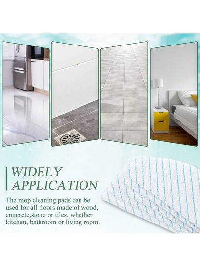 Premium Disposable Mop Pads Ecovacs Deebot Ozmo T8/T8+, T9 AIVI N8 Pro Series Essential Robot Stofzuiger Cleaner Accessories view 7