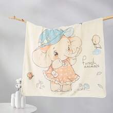 1 Stück 80*80cm Baby Decke, Badetuch, Multifunktionstuch, Klimaanlagen-Decke, weich und bequem, ganzjährig verwendbar, Neugeborenen Badetuch, Geschenk Kindergarten Schlafdecke - Verschiedenfarbig - Übersicht 1