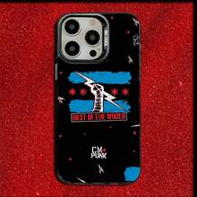 WWE CM P-Punk Phone Case For  16,15,14,13,12,11,Mini,Pro,MAX Gray Matte Silicone Black Soft Cover.Holiday Phone Accessories. Fashion Phone Cases. 17 Pro Case.'s Best-Selling Phone Cases. Phone Accsesories. Case. 17 Case. - Z2 - 查看 13