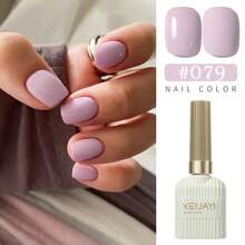 XEIJAYI 1瓶装15毫升凝胶指甲油，凝胶美甲，UV/LED可卸，适用于沙龙美甲和居家DIY美甲，女士礼物，新年圣诞美甲 - 彩色 - 查看 28