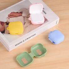 DO AS YOU WISH Vỏ bọc tai nghe bằng silicon cho Redmi Buds 6 Active, làm bằng chất liệu silicon, chống trầy xước, nhẹ với nhiều màu sắc, khóa kim loại dễ dàng mang theo - Nhiều màu - Xem 4