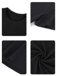 Women T-Shirts - Black - View 3